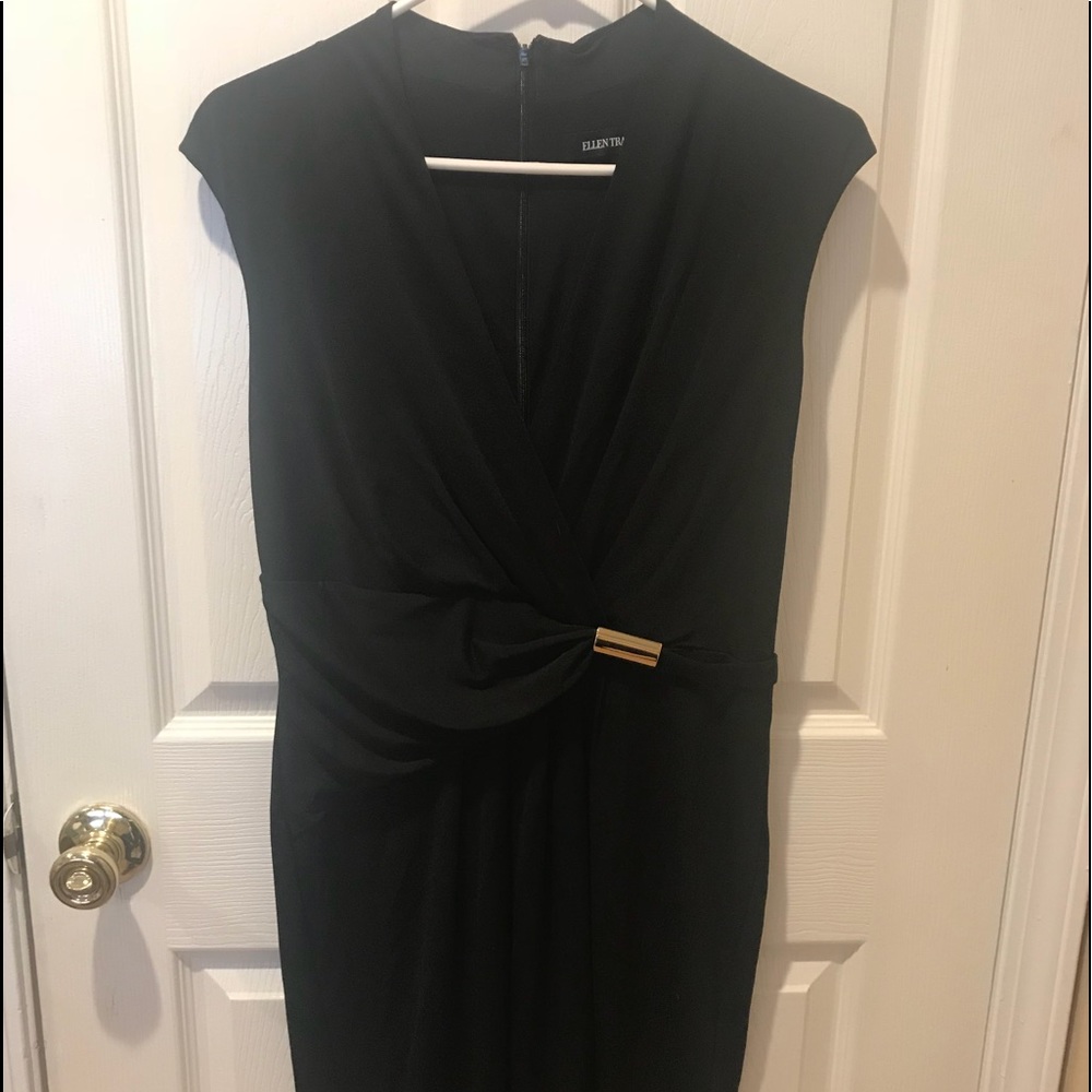 Ellen Tracy black sheath dress!